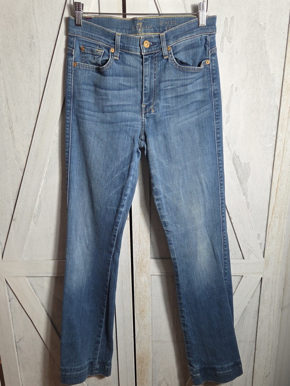 7 For All Mankind Slim Trouser Jeans Size 28